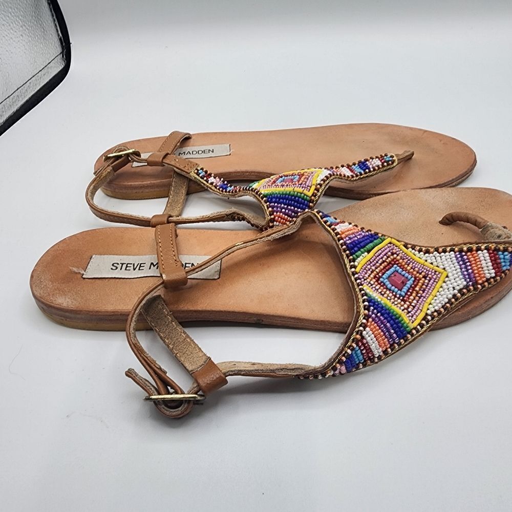 Steve Madden Asterrr beaded sandals - Picture 4 of 5